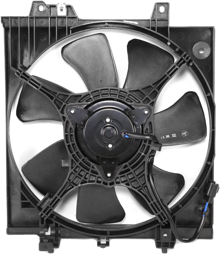 Factory Style A/C Condenser Fan Assembly Compatible with 02-07 Subaru Impreza,Oem-Rf-0932