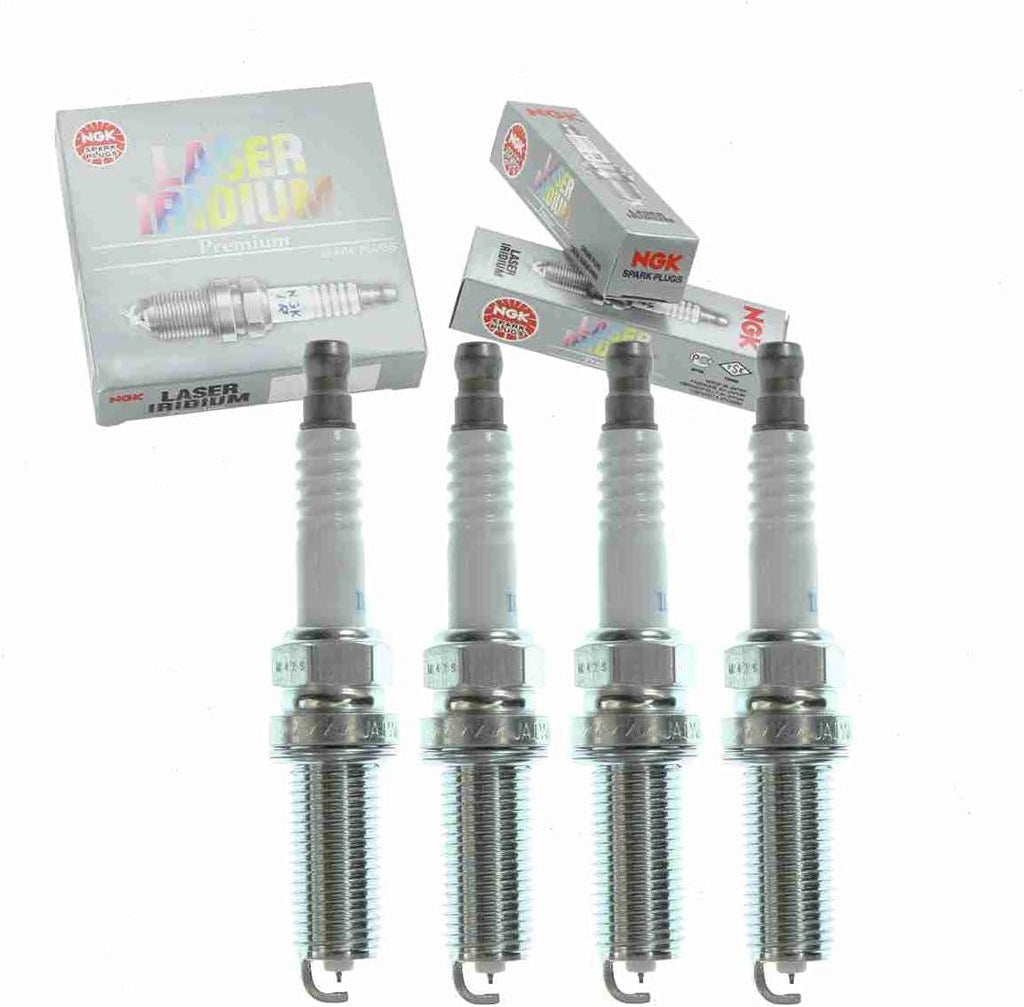 4 Pc NGK Laser Iridium Spark Plugs Compatible with Kia Rio 1.6L L4 2012-2019