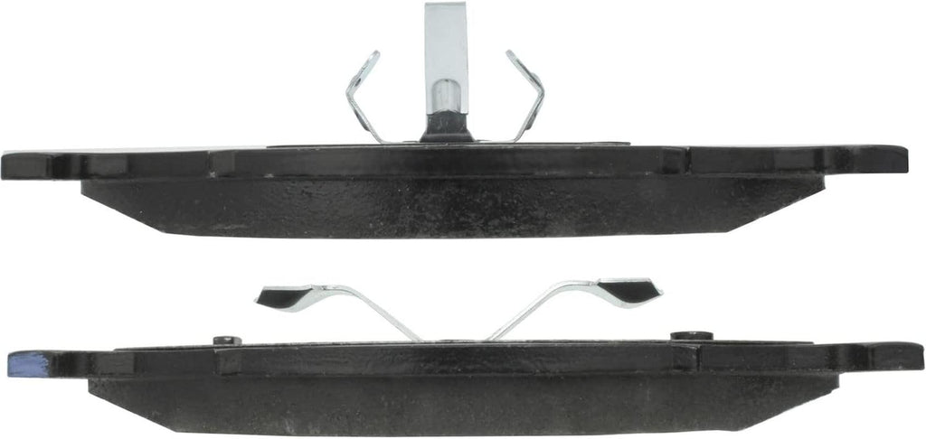Centric Posi-Quiet Ceramic Replacement Front Disc Brake Pad Set with Shims for Select Jeep Model Years (105.04770)