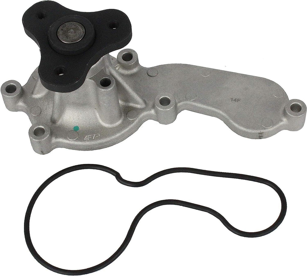 DNJ WP243 Water Pump for 2009-2013 / Honda/Fit / 1.5L / SOHC / L4 / 16V / 1497Cc / L15A7