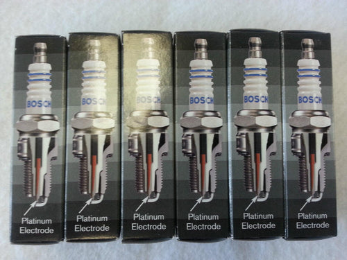 6Pc - Bosch FR8DPP33 (7422) Platinum plus Spark Plugs