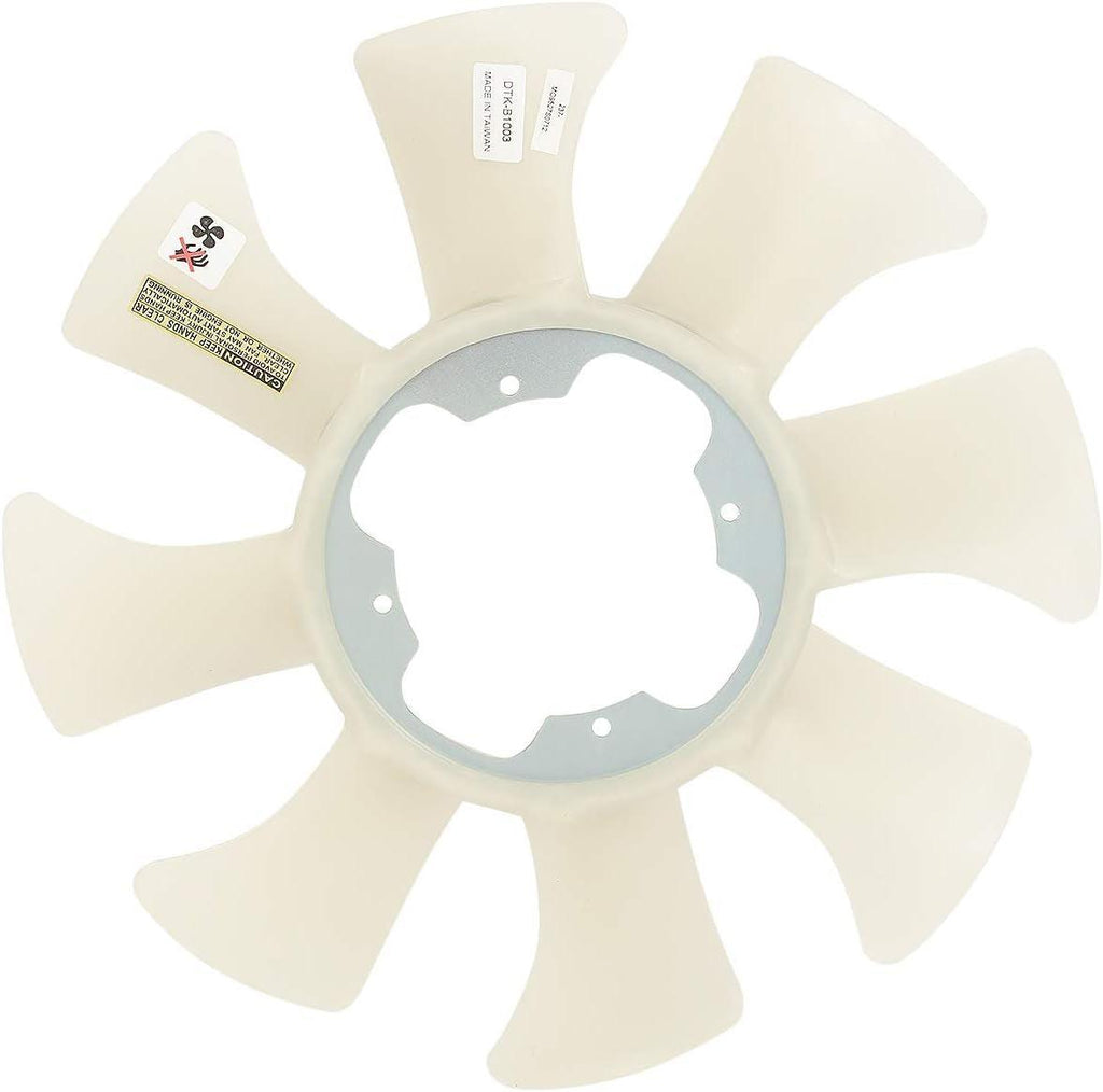 OEM-RF-0237 Factory Style Radiator Cooling Fan Cooling Efficiency Improved Direct Replacement [Compatible with 1999-2004 Frontier / 2000-2004 Xterra 3. 3L]