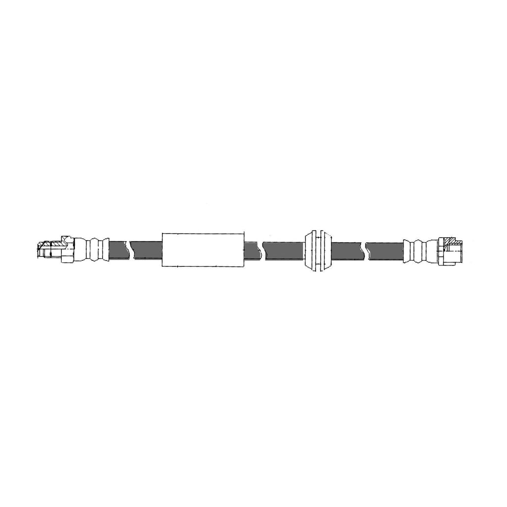 Centric Brake Hydraulic Hose for Mercedes-Benz 150.35026