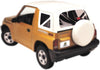 5136252 White Denim Replace-A-Top for OEM Hardware - 1988-1994 Chevy Geo/Suzuki Tracker/Vitara/Sidekick