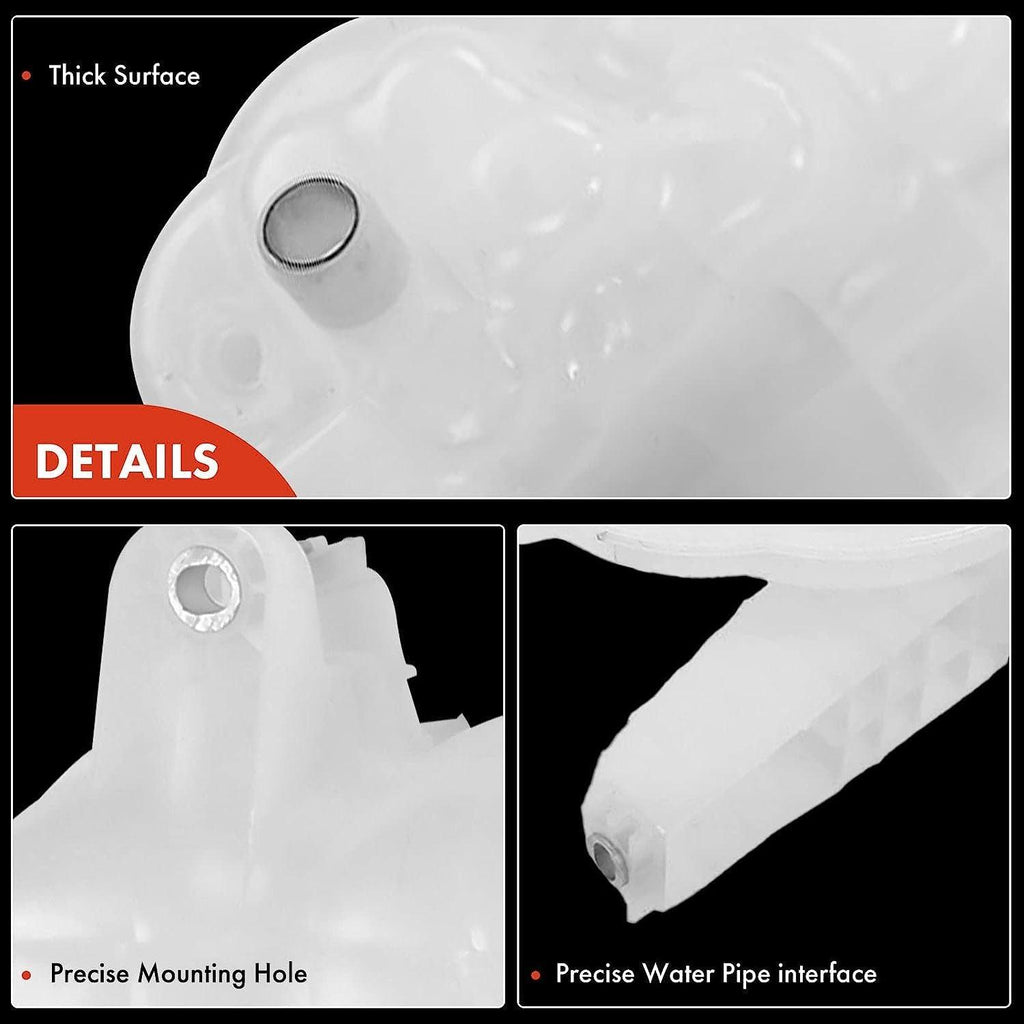 A-Premium Engine Coolant Overflow Recovery Reservoir Tank [W/Cap] Compatible with Freightliner Cascadia 2018-2020 11.9L 12.8L 14.8L 14.9L 15.6L, Replace # A0532836000