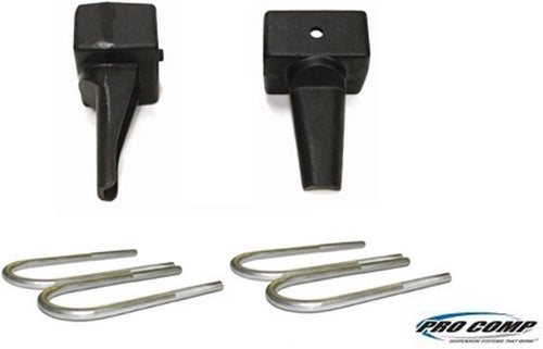 pension 58075 Block with U-Bolt Kit 1.5 In. Lift Block with U-Bolt Kit