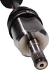 NCV73500 CV Axle Shaft Assembly - Left Front (Driver Side), Black