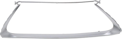 Evan-Fischer Aftermarket Grille Molding Compatible with 2016-2018 Lexus Es350/Es300H Lower Satin Nickel (ES350 Japan/North America Built)