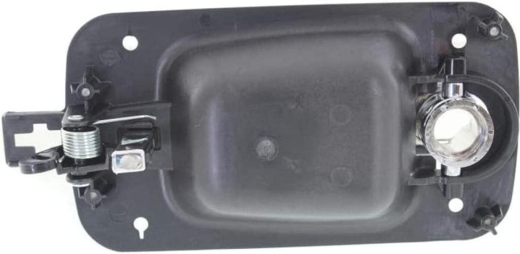 for International 4400 Exterior Door Handle 2008 09 10 11 2012 Front Driver Side Black Bezel W/Chrome Lever | W/Key Hole| Trim: Base