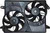 621160 Cooling Fan Assembly Compatible with 2005-2008 Chrysler 300, Black