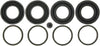 Professional 18G200 Rear Disc Brake Caliper Boot and Seal Kit with Seals, Boots, and Cover
