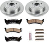 KOE5570 Autospecialty Rear Replacement Brake Kit-Oe Brake Rotors & Ceramic Brake Pads