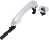 Compatible with Dodge Journey Exterior Door Handle 2011-2018 Passenger Side | Front | Chrome | Trim:All Submodels
