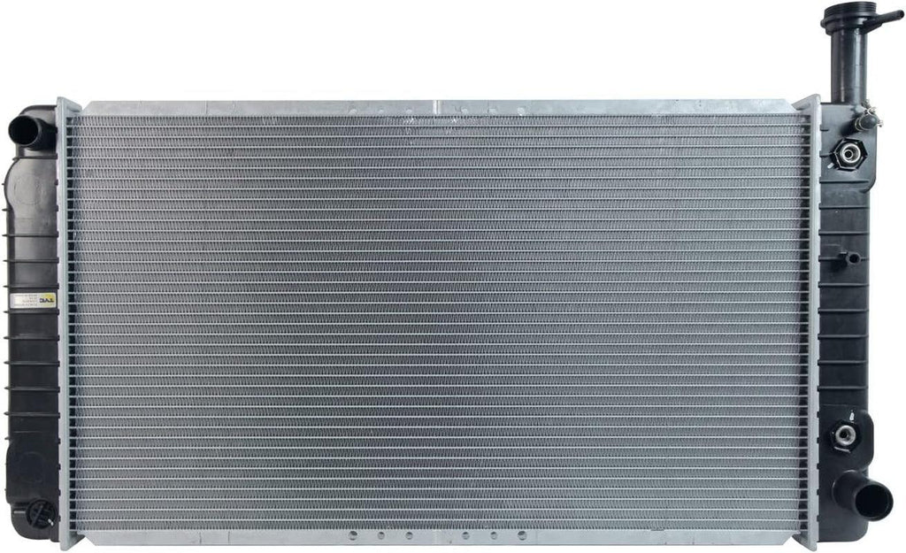 2716 Compatible with CHEVROLET Express 1-Row Plastic Aluminum Replacement Radiator