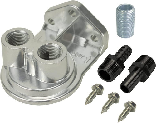 15708 Remote Filter Mount Kit,Silver