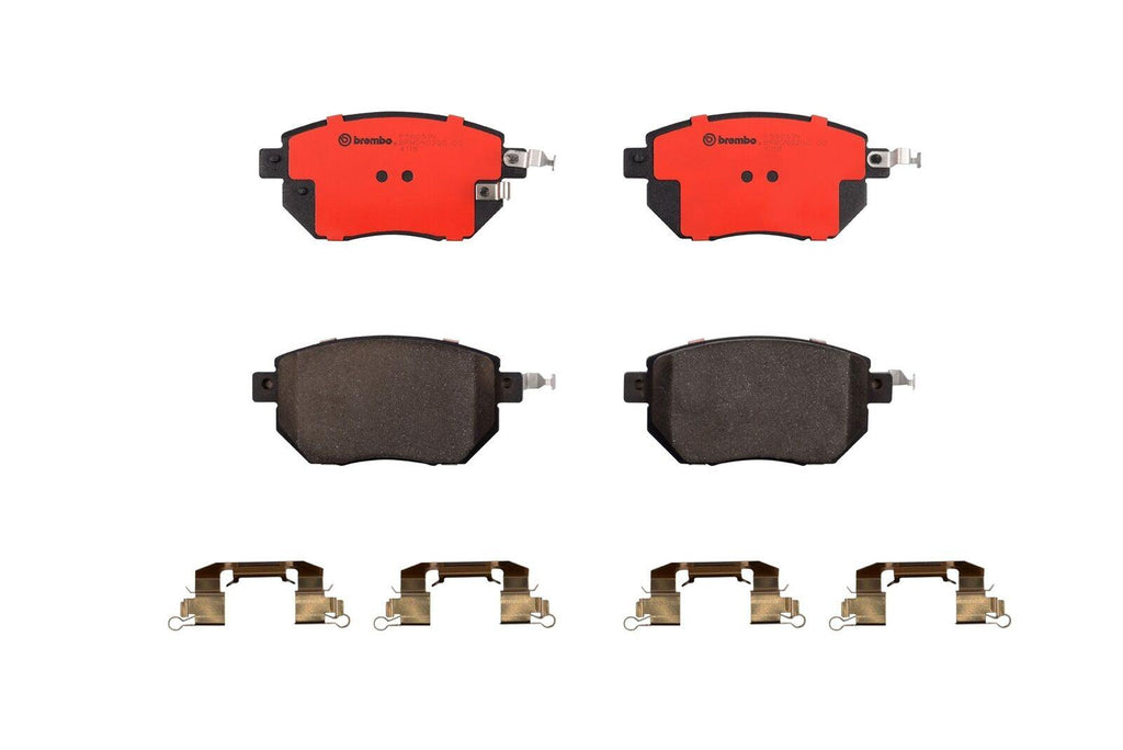 Brembo Front Disc Brake Pad Set for Murano, Maxima, FX35, FX45, Altima (P56051N)