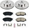 KOE6111 Autospecialty Front Replacement Brake Kit-Oe Brake Rotors & Ceramic Brake Pads
