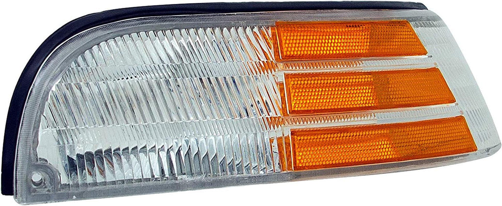Dorman 1630265 Front Passenger Side Turn Signal/Parking Light Assembly Compatible with Select Ford Models