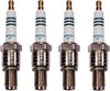 Denso Set of 4 Iridium Racing Spark Plugs Gap 0.027 for Mazda RX-7 1.1 1.3 R2