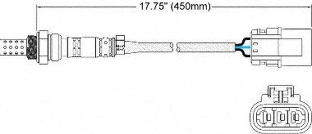 250-23089 3-Wire Oxygen Sensor