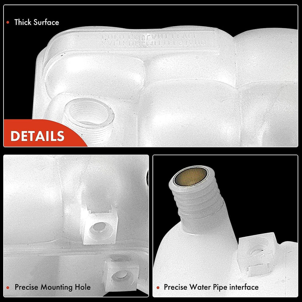 A-Premium Engine Coolant Overflow Recovery Reservoir Tank Compatible with BMW [E30 Series], 325 1988 [2.7L], 325I 1988-1993, 325Ix 1988-1991 [2.5L], M20, Replace# 17111712641