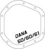 46-71100B Pro Series Dana 60 Front Differential Cover Black W/Machined Fins