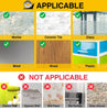 Double Sided Tape Heavy Duty - Strong Grip Picture Hanging Stripes Nano Adhesive Tape Two Sided Tape, Transparent Double Stick Wall Tape Poster Tape Carpet Tape Picture Tape, 1.18" X 80"