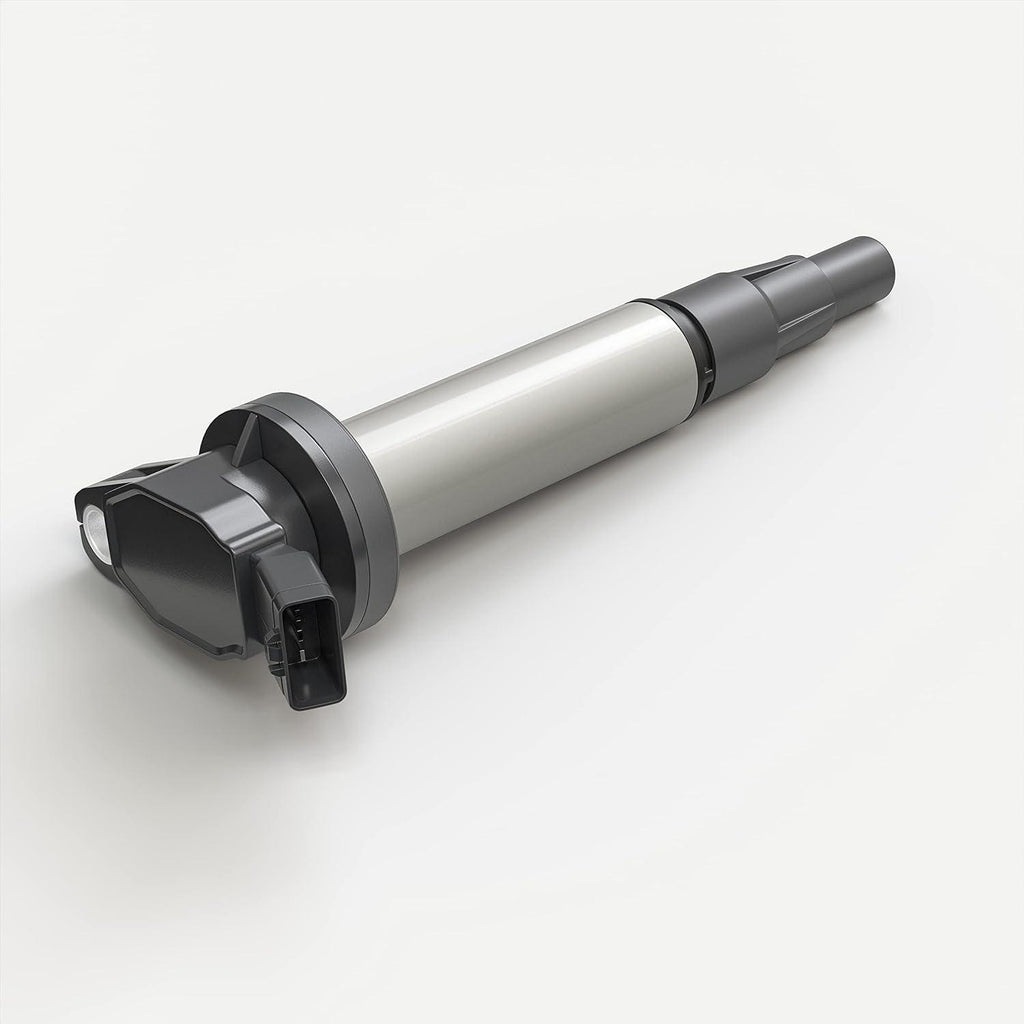 Replacement Ignition Coil Pack Set of 4 - Compatible with Toyota, Lexus, Scion - 1.8L L4 Corolla, Matrix, Prius, V, Plug-In, Vibe, Xd, Ct200H - Replaces 90919-02252, 90919-02258, UF596, UF619, C1714