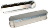 PRW  Satin Silver Aluminum Fabricated Valve Cover - Pair