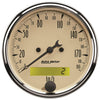 3-1/8 in. SPEEDOMETER 0-190 KPH ANTIQUE BEIGE - greatparts