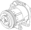GM  15-21132 Original Equipment Air Conditioning Compressor