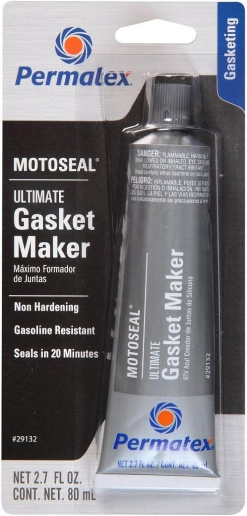 Permatex 29132 10 Pack 2.7 Oz. Motoseal 1 Ultimate Gasket Maker, Grey