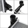 OEM-RA-2839 Factory Style Aluminum Core Radiator Compatible with 05-10 Grand Cherokee / 06-10 Commander AT, 23-1/16" W X 20-3/8" H X 1" D, 1-1/2" Inlet, 1-13/16" Outlet