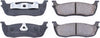 16-711 Z16 Evolution Rear Ceramic Brake Pads