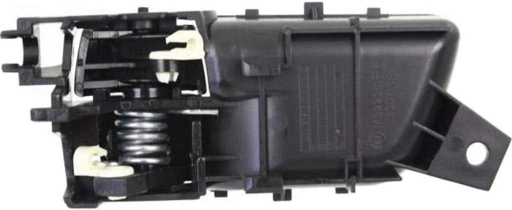 For Mitsubishi Montero Interior Door Handle Front or Rear, Passenger Side Textured Black (2001-2006) | with Door Lock Button | Trim: Xls/Limited | MI1353102 | MR604136