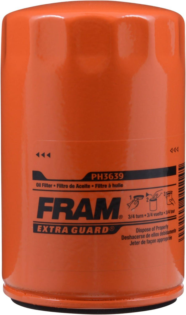 Extra Guard PH3639, 10K Mile Change Interval Spin-On Oil Filter