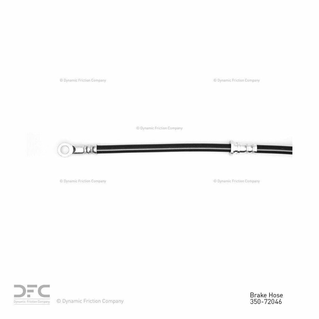 Dynamite Friction Brake Hydraulic Hose for 00-06 Mitsubishi Montero 350-72046