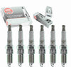 6 Pc NGK V-Power Spark Plugs Compatible with Pontiac Grand Prix 3.1L 3.4L 3.8L V6 1991-2008