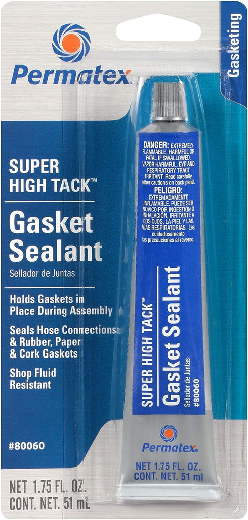 Permatex 80060 Super High Tack Gasket Sealant, 1.75 Oz