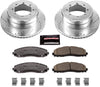 K6406-36 Rear Z36 Truck & Tow Brake Kit, Carbon Fiber Ceramic Brake Pads and Drilled/Slotted Brake Rotors