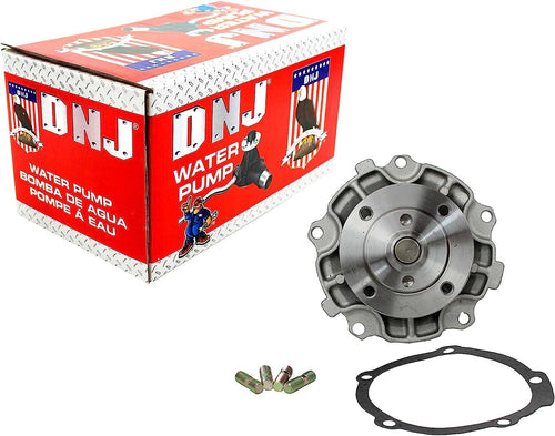 DNJ WP3020 Water Pump for 87-07 Chevrolet, Buick, Saturn, Oldsmobile, Pontia, Relay, Century, Cavalier, Trans Sport, Venture, 2.8L-3.5L V6 OHV, DOHC Naturally Aspirated, Turbocharged