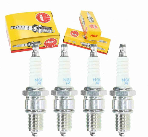 4 Pc NGK Standard Spark Plugs Compatible with Lada 1300 1.3L L4 1983