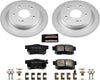 CRK1243 Coated Brake Rotor & Ceramic Brake Pads- Rear