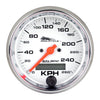 3-3/4 in. SPEEDOMETER 0-160 MPH WHITE PRO-CYCLE - greatparts