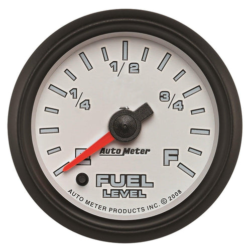 2-1/16 in. FUEL LEVEL PROGRAMMABLE 0-280 O WHITE PRO-CYCLE - greatparts