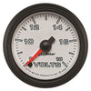 2-1/16 in. VOLTMETER 8-18V WHITE PRO-CYCLE - greatparts