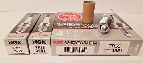6 Plugs NGK Spark Plugs TR55 3951 V-Power