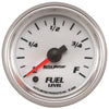 2-1/16 in. FUEL LEVEL PROGRAMMABLE 0-280 O WHITE PRO-CYCLE - greatparts