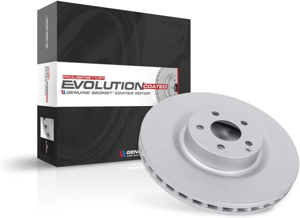 Power Stop EBR1045EVC Rear Evolution Geomet Coated Brake Rotor
