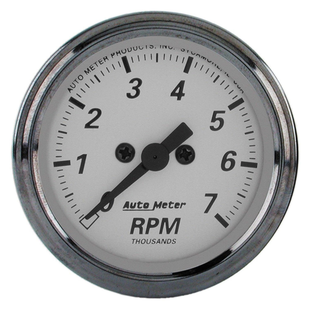 2-1/16 in. IN-DASH TACHOMETER 0-7000 RPM AMERICAN PLATINUM - greatparts